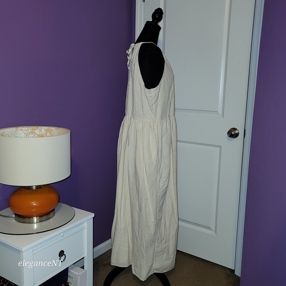 Universal Thread Beige Maxi Dress Sz: XL - Picture 4 of 9